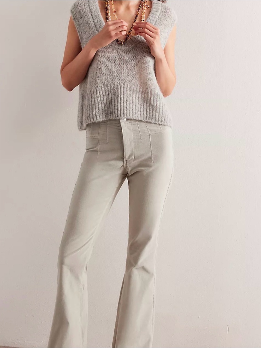 We The Free Women's Boot Cut Pants in tan